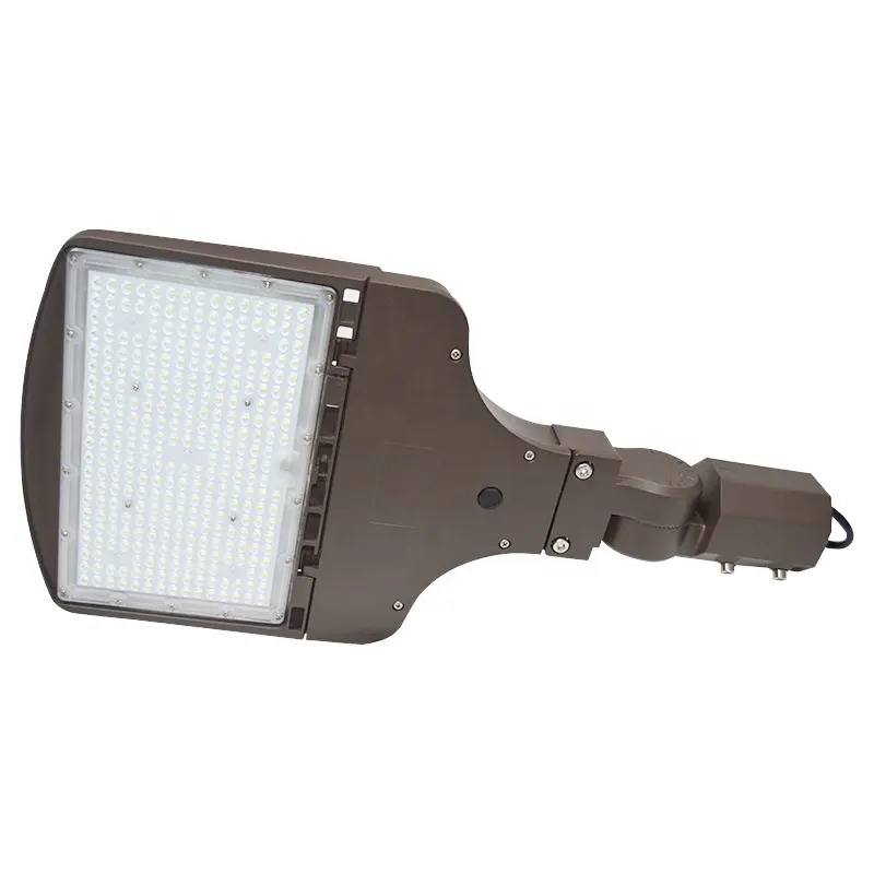 Lampu Area Perlengkapan Sepatu LED Lampu Taman Industri Luar Ruangan Daya Tinggi Ip66 100W Perumahan Aluminium Lampu Jalan Led Komersial