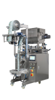 Machine d'emballage verticale à pompe doseuse pour huile de palme, d'olive et de graines de tournesol, pour sachets à trois soudures, destinée à l'industrie alimentaire