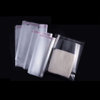 Emballage en plastique transparent avec trou pour vêtements, sac auto-adhésif transparent Opp avec logo, impression personnalisée de plus de taille, vente en gros