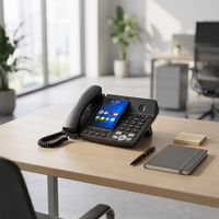 Teléfono de Escritorio Inalámbrico Android con Soporte para Videollamadas, WIFI, VOLTE y Cámara HD, Compatible con F910 4G, 3G y 2G, para Hogar y Negocios