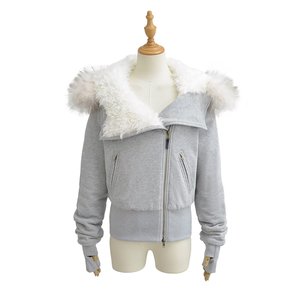 Women's Fleece-<b>Lined</b> Long-Sleeve Thickened Zipper Cardigan Casual Hooded Short <b>Coat</b> Fashion - Product Image 2
