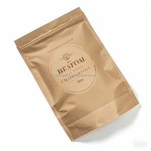 Bolsas Pequeñas de Papel Kraft Selladas por Tres Lados, Reciclables, Resistentes a la Humedad, Personalizables Digitalmente, para Envasado de Alimentos, Café, Té y Comida para Mascotas - Product Image 2