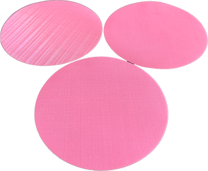 Glass Acid Marks Removing Use Similar to 3m 268XA TPU/PET Backing Aluminum Oxide Pyramid Polishing Film Disc - Product Image 1