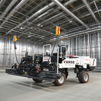 Machine de nivellement laser à flèche télécommandée VANSE YZS2-4 pour la pavage des pistes d'aéroports et des aires de décollage, et des places publiques