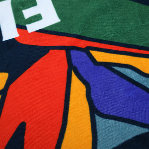 Coton imprimé personnalisé sans sable natation été populaire grande serviette de <span class=keywords><strong>plage</strong></span> à séchage rapide - Product Image 4