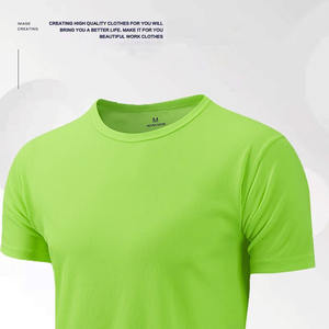 Camiseta Deportiva de Manga Corta de Secado Rápido para Hombre, Ideal para Maratón y Deportes al Aire Libre, Precio de Mayoreo - Product Image 3