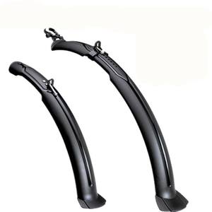 Garde-boue de vélo à couverture complète de 72 cm pour vélo de montagne de 26 pouces, accessoire de garde-boue en plastique noir - Product Image 4