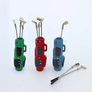 Ensemble <span class=keywords><strong>de</strong></span> sacs <span class=keywords><strong>de</strong></span> golf miniatures à l'échelle 1:12, clubs <span class=keywords><strong>de</strong></span> golf miniatures pour maison <span class=keywords><strong>de</strong></span> poupée, pour la décoration <span class=keywords><strong>de</strong></span> scènes sportives - Product Image 3