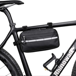 กระเป๋าติดแฮนด์จักรยาน <span class=keywords><strong>Rhinowalk</strong></span> รุ่น Professional สำหรับจักรยานเสือหมอบ กระเป๋าใส่ของด้านหน้าสำหรับปั่นจักรยาน กระเป๋าติดโครงจักรยานด้านหน้าสำหรับการขี่จักรยาน - Product Image 4