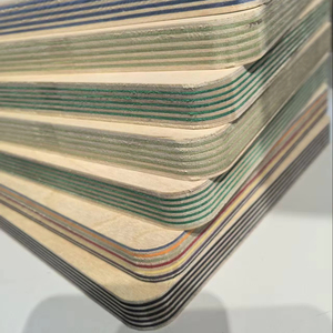 Rainbow Plywood Birch <strong>Veneer</strong> <strong>Wood</strong> Chips Heart-Shaped Laminate for Home Toys - Product Image 6