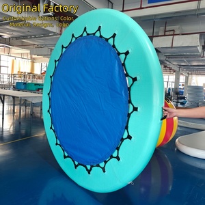 Hamac flottant gonflable de 2,4 m, quai flottant de 8 pieds, île flottante pour lac, bateau, piscine, océan - Product Image 3