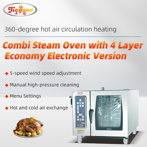 كونتر توب فرن كومبي كامل الحجم كلاسيكي مشوي وبخار متاح للاستخدام التجاري - Product Image 3