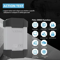 VXDIAG VCX C6 para Mercedes Benz DIoP OBD2 herramientas de diagnóstico para MB Star C6 SD conectar diagnóstico obd2 lector de código escáner para Benz