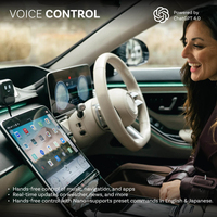Ottocast Nuevo Adaptador Inalámbrico Inteligente para Auto, CarPlay Android Auto, Dongle Mágico CarPlay, Caja AI para Autos Universales