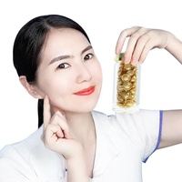 Loción Facial de Marca Privada OEM con Vitamina C, Péptidos y PDRN, 60 Unidades, Antiarrugas, Reafirmante, Iluminadora, Hidratante, Estimulante de Colágeno, con Algas Marinas