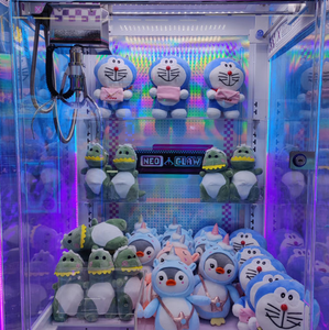 آلة مسك تعمل بالعملة المعدنية ، آلة بيع قطيفة ، مع دمية ceptor Bill - Product Image 4