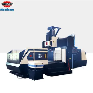 Centro de usinagem vertical de pórtico Gmc1210 Máquina fresadora de pórtico Fanuc tipo pórtico de coluna dupla máquina Cnc