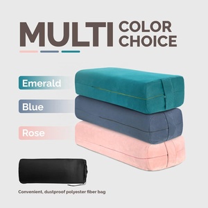 Coussin de yoga Jinlangte personnalisé imprimé, mini, triple couche, en éponge, avec housse en velours lavable pour les yoghis nomades - Product Image 6