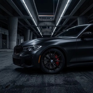Cerchi Scomponibili a 5 Razze da 17 18 19 20 Pollici per BMW Serie 3 4 5 G20 G30 F30 M Sport, Nero Opaco Satinato, Cerchi Performance 5x112 5x120 - Product Image 3