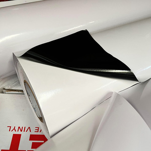デジタル印刷Pvc vinil rollo 80100120ミクロン自己粘着ビニール印刷可能vinilosautoadesivosホワイトカーステッカー - Product Image 5