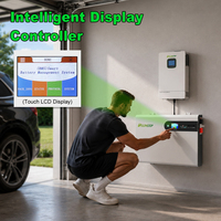 Batterie solaire LiFePO4 murale séparée de 5,2 kWh, 51,2 V 102 Ah avec communication CAN pour système de stockage d'énergie domestique