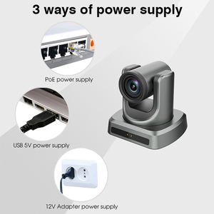 Cámara de Conferencia PTZ 4K UHD con Seguimiento Automático por IA, Zoom Óptico 12x, Cámaras Duales NDI IP para Salas de Reuniones de Iglesias MC500A 4K Auto - Product Image 6