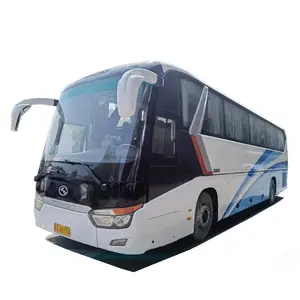LHD RHD 53 Seater Tour City Bus Double Door Diesel Engine Passenger Coach Bus for Sale
