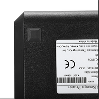 La impresora de recibos térmicos directos 80H 80mm con cortador automático tiene múltiples interfaces opcionales