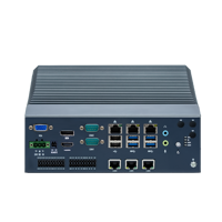 Ordinateur industriel embarqué sans ventilateur Linkleaps, processeur Core i3 i5 i7 de 10e et 11e génération, 6 ports GbE LAN, 2 ports COM, 16 entrées/sorties numériques, en stock