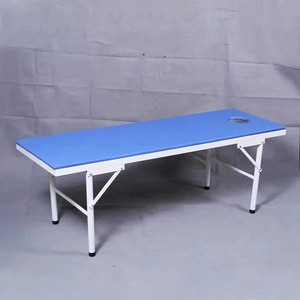 Cama de Examen de Acero Inoxidable Reforzada, Cama de Chequeo Pediátrico, Mesa de Tratamiento para Acupuntura, Fisioterapia y Masajes - Product Image 4