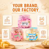Biscuits aux fruits croustillants et probiotiques, 7 probiotiques actifs, collation cuite pour enfants, 27g, boîte portable
