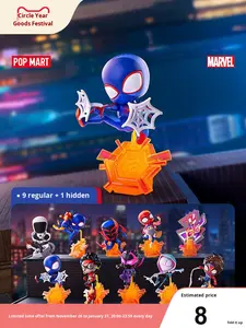 ป๊อปมาร์ทแท้แบบดั้งเดิมสำหรับมาร์เวลสไปเดอร์แมนข้ามชุดสไปเดอร์เวิร์ส PVC แอ็กชันฟิกเกอร์ตาบอดกล่องตกแต่งของขวัญ - Product Image 4