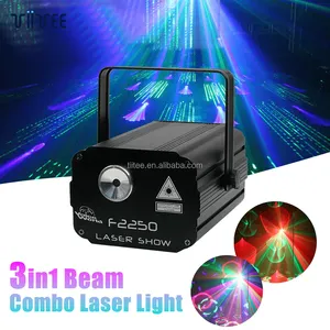 Tiitee Dj Apparatuur 4in1 Dj Disco Laserprojector Karaoke Strobe Podiumverlichting Fabriek