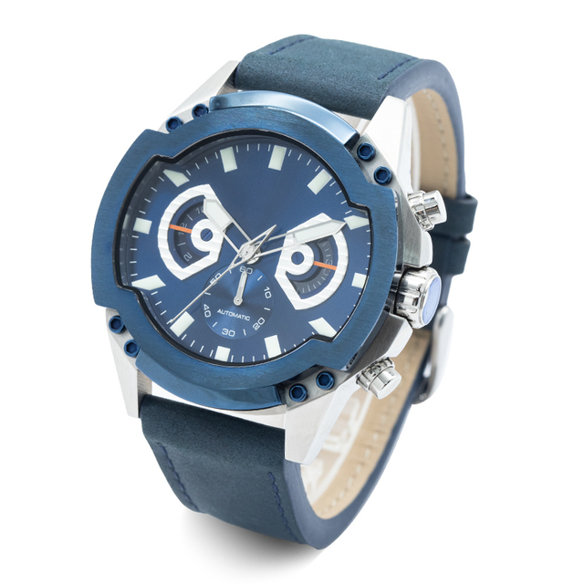 Quartz Wristwatch Stainless Steel Waterproof Sport Chronograph Montre Homme Luxury Automatic Watch