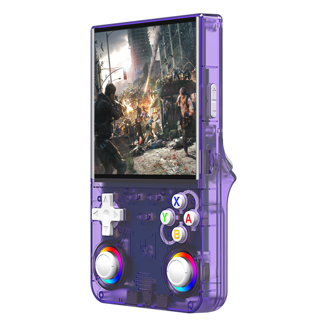 New R36ultra Retro Handheld Game Console 4.0-inch Open-source Linux System 64G 128GB Portable Video Player Handheld Game Console