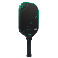 Raquette de pickleball RPM Jade 16 mm, noyau MPP allongé flottant, carbure de silicium, portable, légère, durable, surface rugueuse