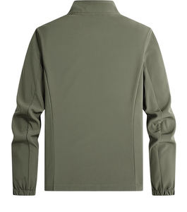 Veste Softshell unisexe pour l'extérieur, fonctionnelle, imperméable et respirante, coupe-vent, randonnée, pêche, alpinisme, ski, camping recyclé - Product Image 3