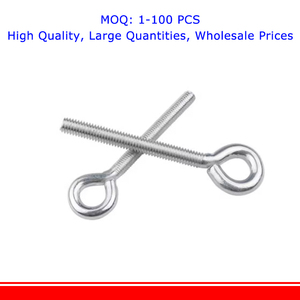 Cáncamo de acero al carbono/gancho de anillo/perno de anillo/tornillo de diente de máquina de ojo de oveja cerrado M3 M4 M5 M6 M8 M10 M12 - Product Image 3