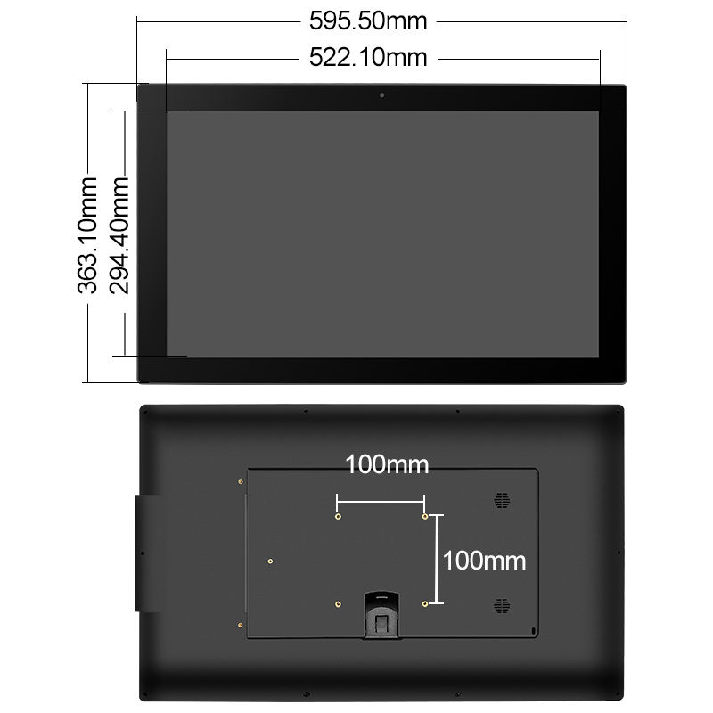 23.6 Inch IPS 2+16/4+16 All in One Industrial Panel PC Android VESA Wall Mount 2+16/4+16 23.6 Inch IPS AMD Touch Tablet Pc