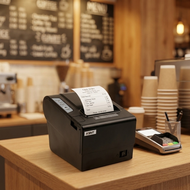 CSN-80L 80mm Thermal Receipt Printer 250mm/s Auto Cutter USB LAN Bluetooth WiFi RS232 ESC/POS POS Printer