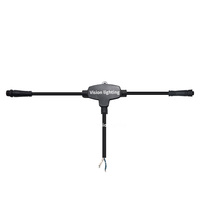 Guirlande LED 12 mm pleine couleur étanche IP65 avec puce WS2811IC, point lumineux LED RGB moulé, pixel LED