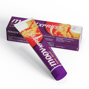 Crema de Masaje Muscular y Articular MOOV de 100g, Suministro de Fábrica, Crema para Fitness, Relajación Muscular, Alivio del Dolor y Picazón - Product Image 1