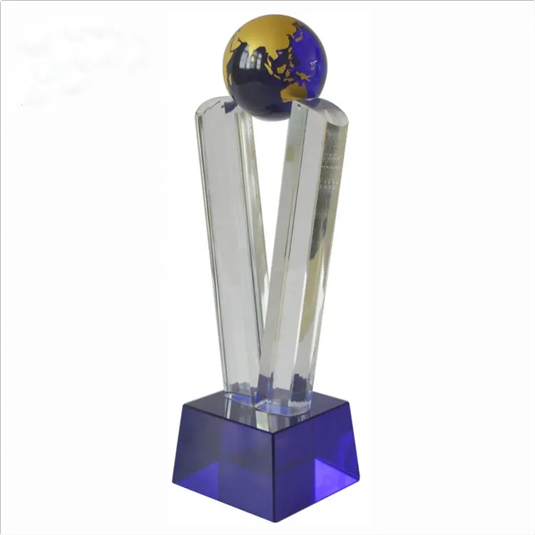 Bán Buôn World Globe Giải Thưởng Độc Đáo Pha Lê Công Ty Trophy