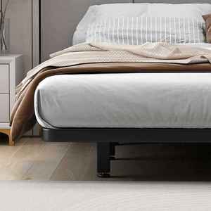 Moderne Eenvoud Verdikte <span class=keywords><strong>Frame</strong></span> Gesmeed <span class=keywords><strong>Bed</strong></span> Smeedijzeren Zwevende Queen Metalen <span class=keywords><strong>Bed</strong></span> - Product Image 2
