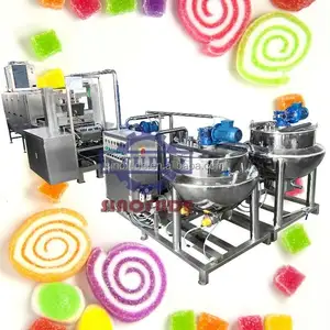 Nieuwe Producten High Effciency Automatische Jelly Sugar Candy Soft Gummy Making Machine
