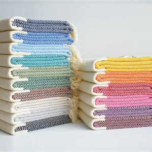 100% coton séchage rapide plage Extra Large turc serviette de plage surdimensionné pour adultes cadeaux serviette de plage