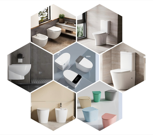 Dudukan Toilet otomatis cerdas dipasang di lantai dengan pengendali jarak jauh termasuk Kit instalasi untuk Toilet <span class=keywords><strong>WC</strong></span> mangkuk bulat/persegi panjang - Product Image 4