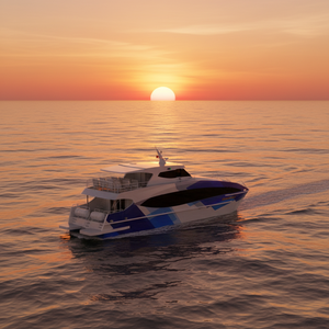 Nuevo Catamarán de Aluminio Grandsea con Motor Diésel Fuera de Borda para 100 Pasajeros en Venta, Transporte de Alta Velocidad - Product Image 5