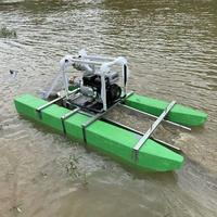 Bote de Sifón con Bomba de Aire Inflable en Oferta, 4/6/8 Pulgadas, con Motor Diésel, para Extracción de Arena por Succión, para Ríos y Embalses
