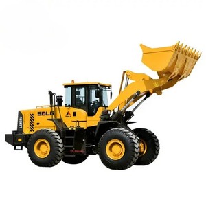 Para sus necesidades de trabajo pesado, considere la cargadora de ruedas SDLG LG956 de 5 toneladas usada, procedente de China, ahora en venta. - Product Image 1